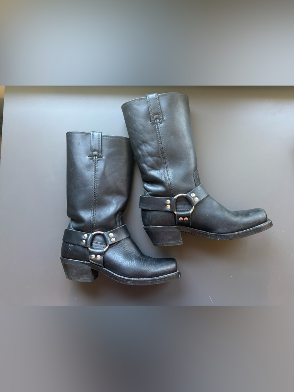 Frye Harness Boot- Women’s 7.5- FLAWED